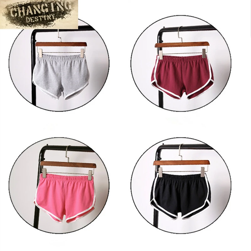 Summer Fashion Casual Shorts Ladies Elastic Waist Shorts