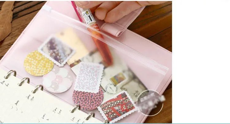 Transparent-PVC-Storage-bag-for-Traveler's-notebook-Diary-Day-Planner-zipper-Bag-business-cards,-notes-pouch,receipt-bag_12