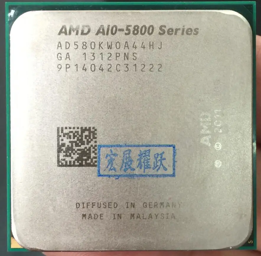 Процессор AMD для ПК GPU VideA Series APU X4 A10 5800K FM2 четырехъядерный процессор 100% рабочий