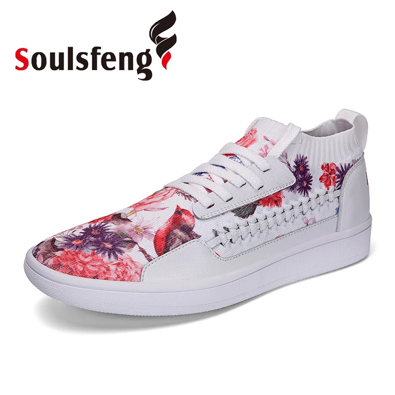

Soulsfeng Women Walking Shoes Men Skateboard Shoes Man Fashion Casual Sneakers Sport Skateboarding Athletic Sneakers Sock Shoes