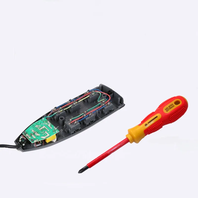 Мини отвертка DIY инструмент для ремонта изолированный Отвертка Магнитный