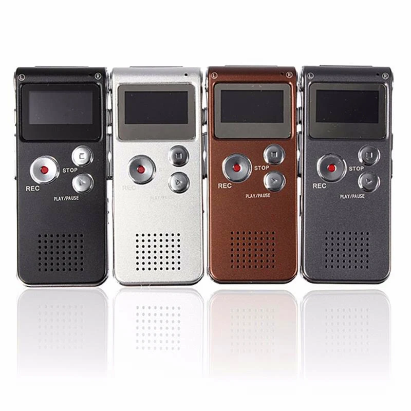 Gravador de Voz Melhor Mini Digital Audio Ditafone Mp3 Player Pen Gravação Gravador Caneta Recarregável 8 gb