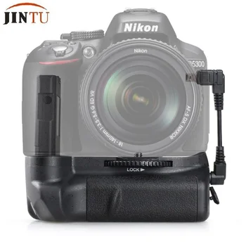 

JINTU TOP Battery Grip Shutter Power for the NIKON D5100 D5200 D5300 DSLR Camera + Shutter cable