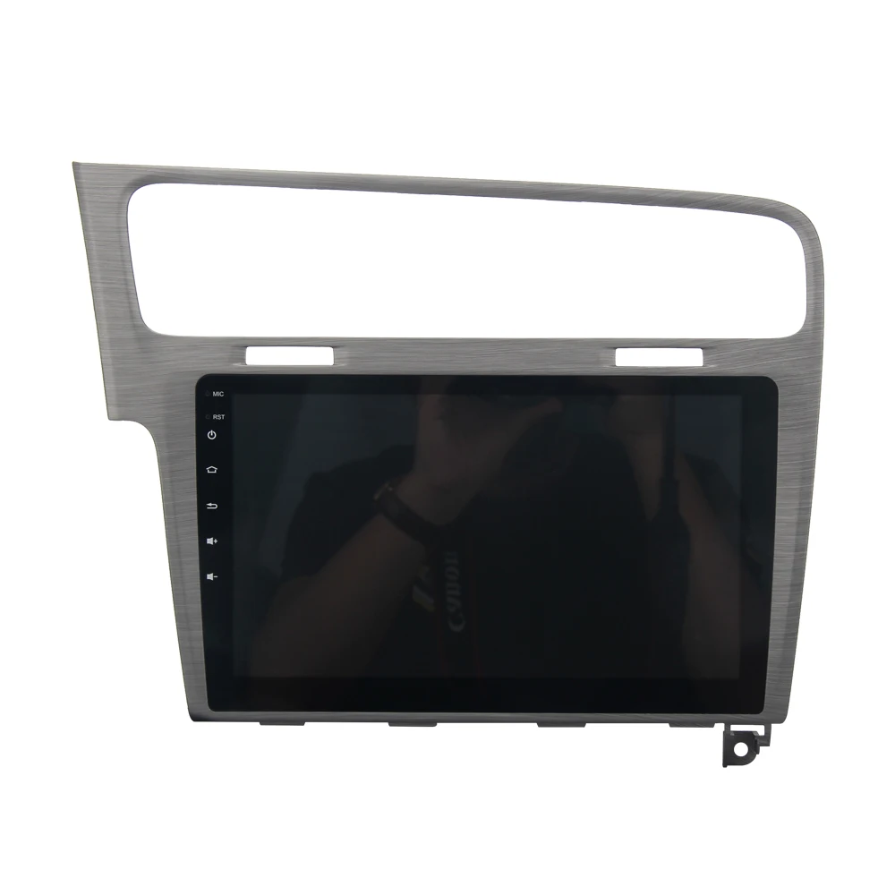 Top Car 1 din 10.2" ips  Android 9.0 Multimedia player for VW Golf 7 2013 2014 2015 2016 2017 auto radio with 8 core 4GB+32GB wifi 4