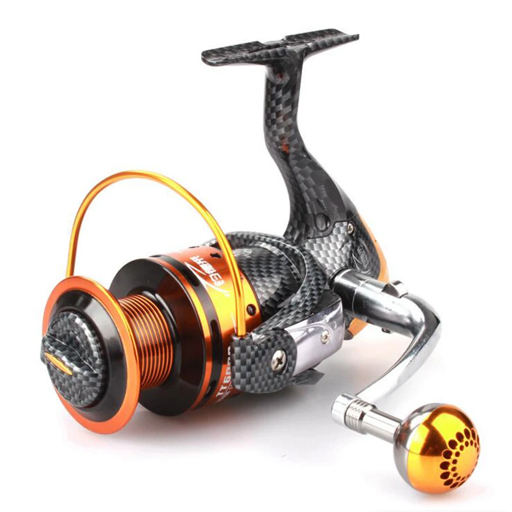 

TT1000-TT6000 Series 12+1BBs Sea Fishing Spinning Reel with Metal Spool Saltwater Carp Fishing Reel