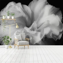 Beibehang красивые ручная роспись маслом цветок Nordic простой настенной Пользовательские Большие Настенные обои Papel де parede