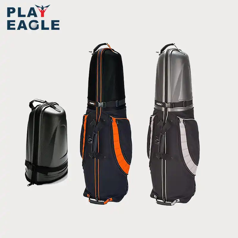 2018 New Hard Top And Bottom Shockproof Golf Travel Cover Bag 1 Pcs Protable Folding Aviation Air With Wheels
