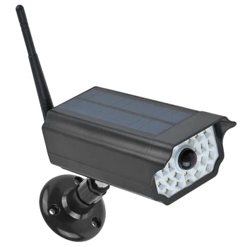 

30 Led Solar Lamp Fake Monitor Waterproof Solar Wall Night Light Pir Motion Sensor Porch Path Street Fence Garden Stairs Corri
