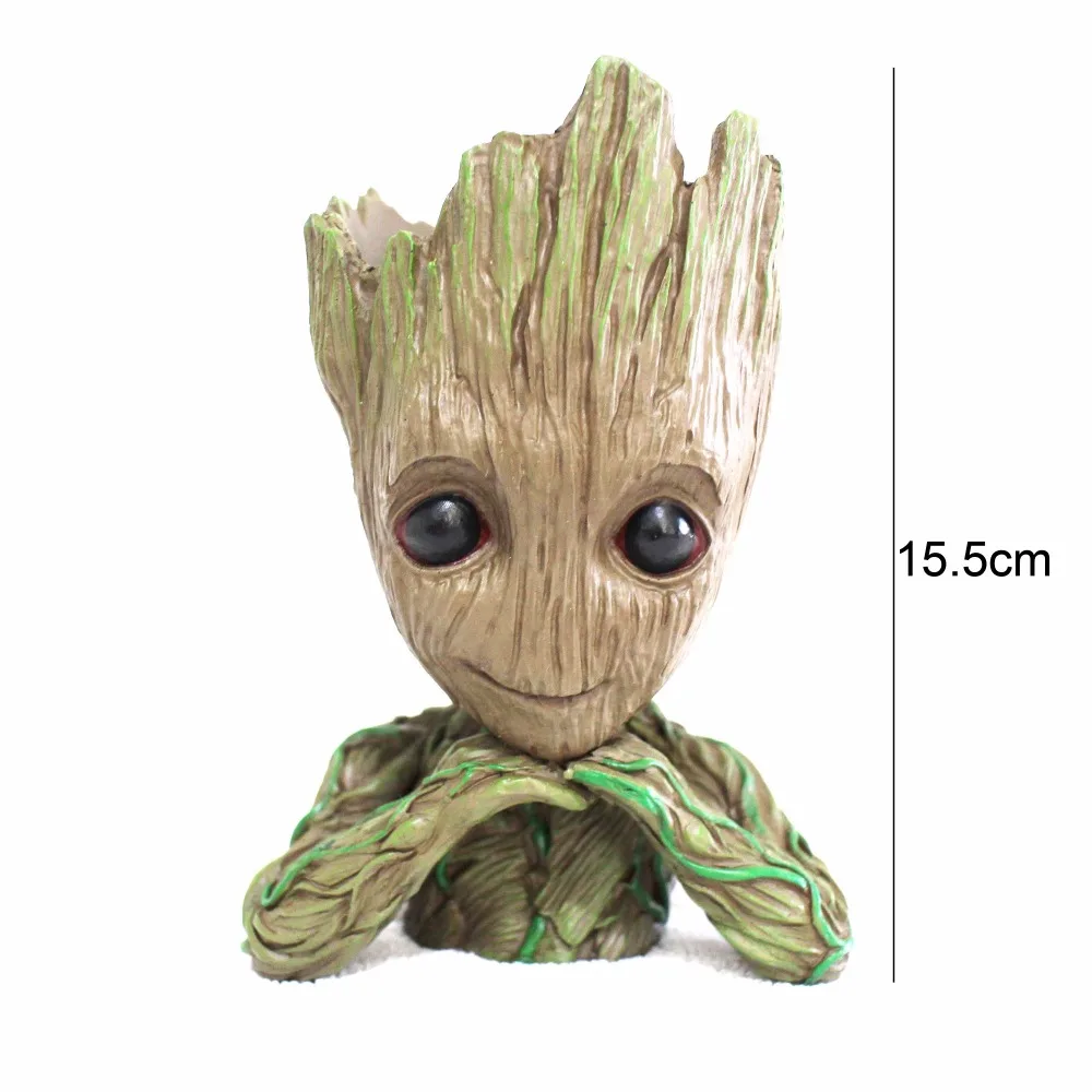 New Version Cartoon Flowerpot Tree Man Figures Cute Model Toy Pen Pot holder PVC Hero Model Vessel New Version Cartoon Flowerpot Tree Man Figures Cute Model Toy Pen Pot holder PVC Hero Model Vessel