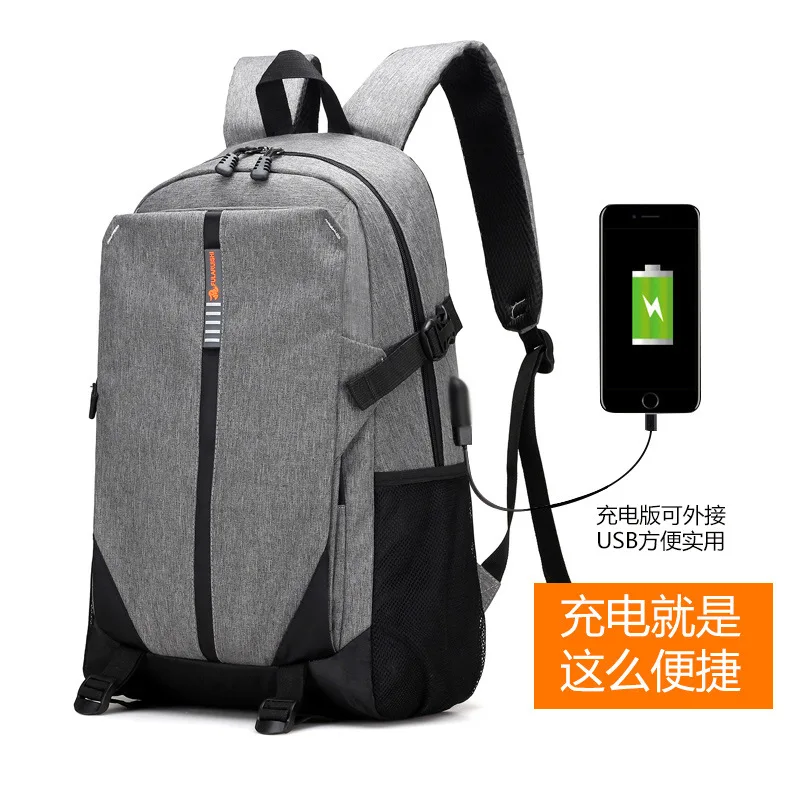 

Abay New USB Smart charging large capacity backpack business shoulder bag big high school student bag Laptop backpack