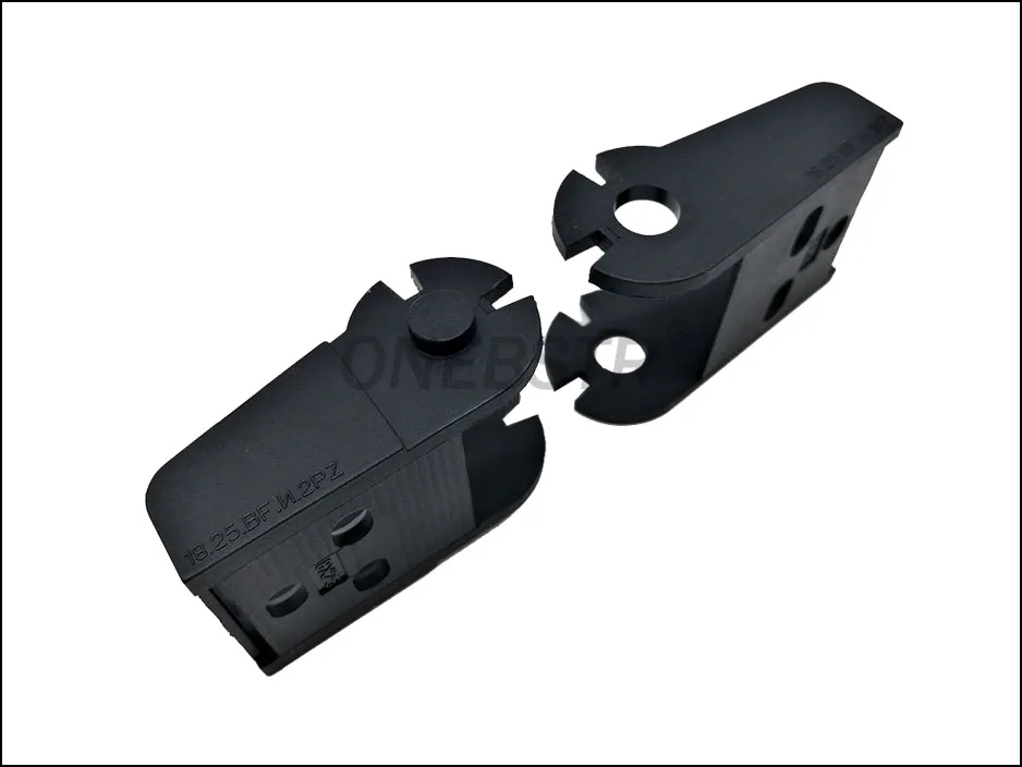 JFLO 1 Pair of 18x25 Semi Closed Inside Opening Drag Chain Joints towline end Connectors Plastic Cable Wire Carrier 8