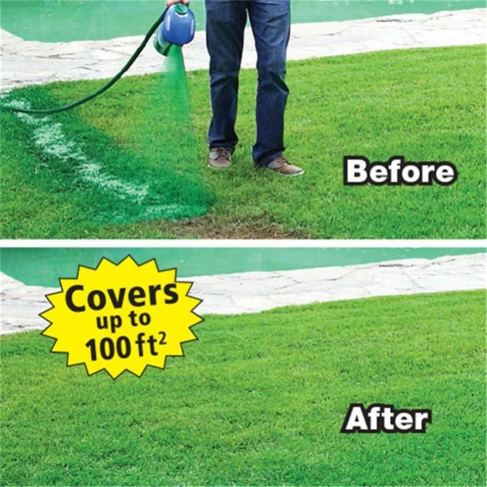 

Drop Shipping Garden Hydro Liquid Sprayer Mousse Household Hydro Seeding System Lawn Spray Device Grass Lawn Care Garden Tools