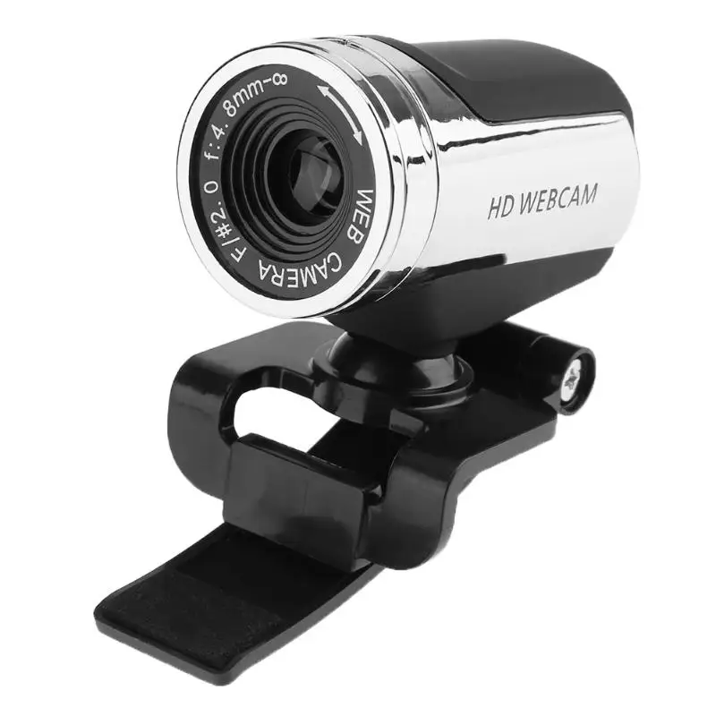 

ALLOYSEED USB 2.0 12MP HD Network Camera With MIC Clip on 360 Degree for Desktop Computer PC Laptop For Network Video Call
