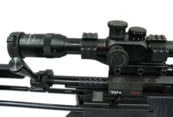 FFP Scope with Mount on .50 Caliber 4 Acom