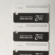 Winfeng 500 шт/партия Пользовательские печати неправильный штамповочный станок ПВХ комбинированная карточка для связки ключей 3 части комбо карта легко защелкивается ключ карта