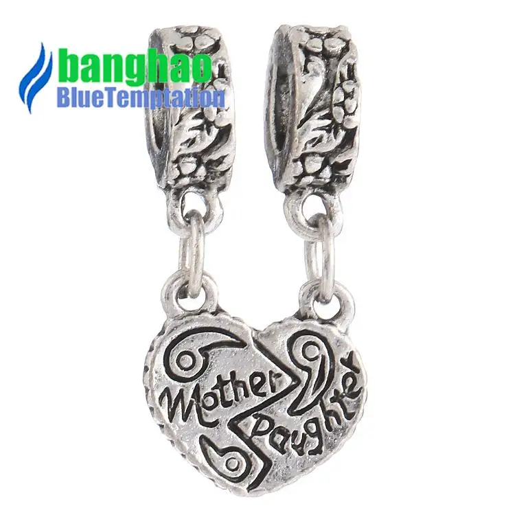 

DIY ancient pendant European bead bracelet accessories boutique large hole beads accessories silver pendant PD68