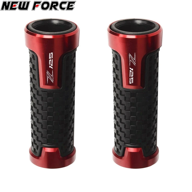 

R QIANKONG 22mm7/8"standard hollow handlebar handle girps For Kawasaki Z800 z750 z 650 z900 z1000 EX ninja 250 300 z125 z250