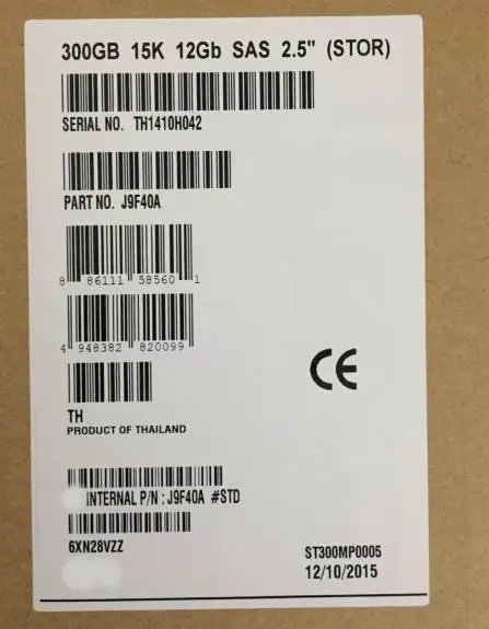 100% новый в коробке 3 года гарантии 787640-001 300 ГБ 15 к SAS 2,5 12 Гб SFF J9F40A нужно больше фотографии ангелов, пожалуйста, свяжитесь со мной