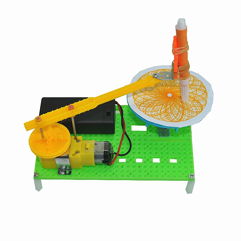 

New Automatic Plotter Model for Kids Steam Education Aid science teaching Aid Drawer toy Mapper DIY Toy kid gift free shipping