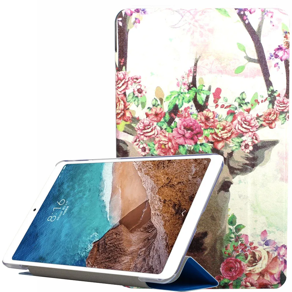 Чехол с рисунком для Xiaomi Mi Pad 4 MiPad4 защитный умный чехол планшета 8 дюймов xiaomi Pad4 Mipad
