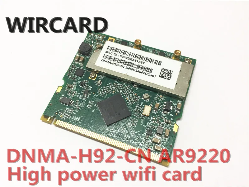 Unex DNMA-H92 мощный 802,11 a/b/g/n двухдиапазонный wifi 2x2 mini-PCI модуль 400mW(26 dBm) AR9220 300M 2,4G 5G WiFi модуль