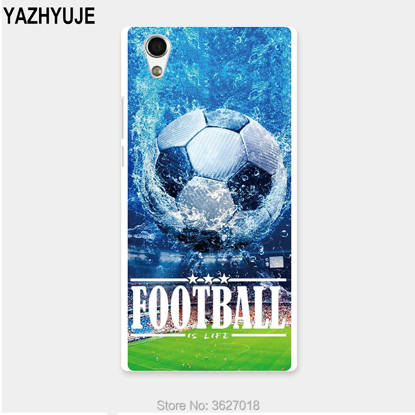 

YAZHYUJE For Lenovo Vibe P1M P70 X2 K8 K5 K6 Note A1000 ZUK Z2 pro Football is life Patterned hard Cover Plastic phone case