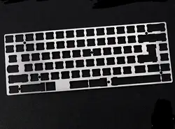 Нержавеющая сталь 75% механическая клавиатура Поддержка Нержавеющая сталь пластина для eepw84 xd84 pcb