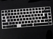 Stainless Steel 75 Mechanical Keyboard support stainless steel plate for eepw84 xd84 pcb
