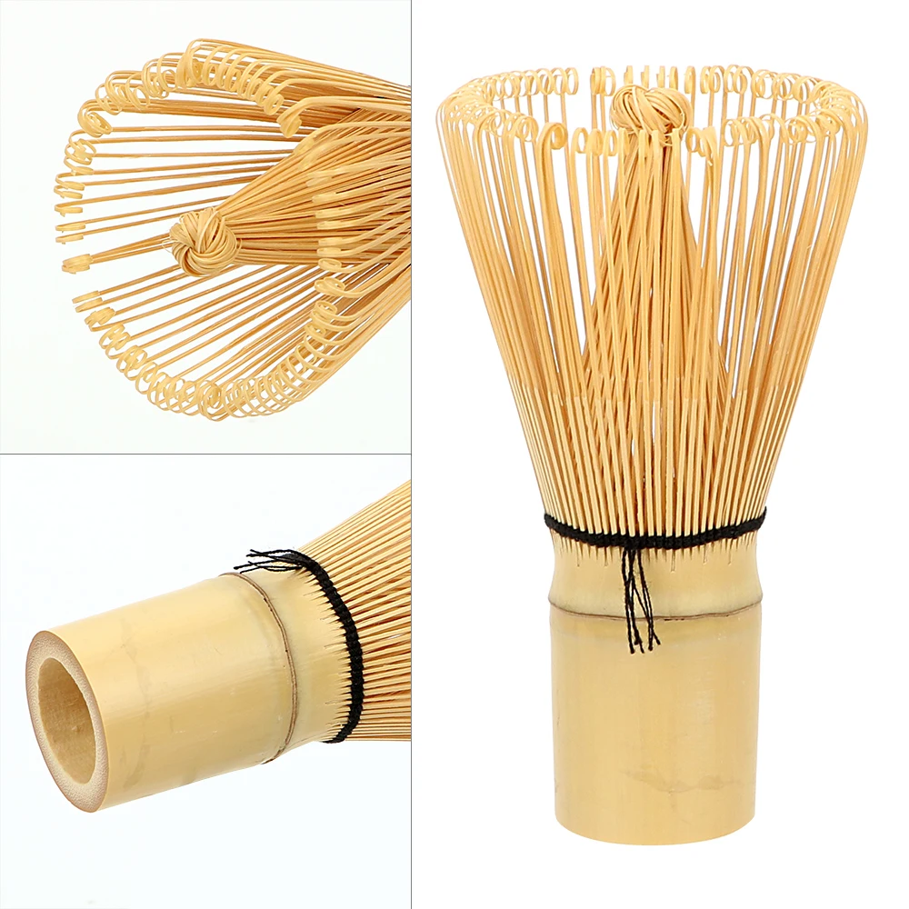 NICEYARD 100 Matcha Green Tea Powder Whisk Japanese Ceremony Bamboo Chasen Teaware Tea Brush Kitchen Accessories Tea Tool