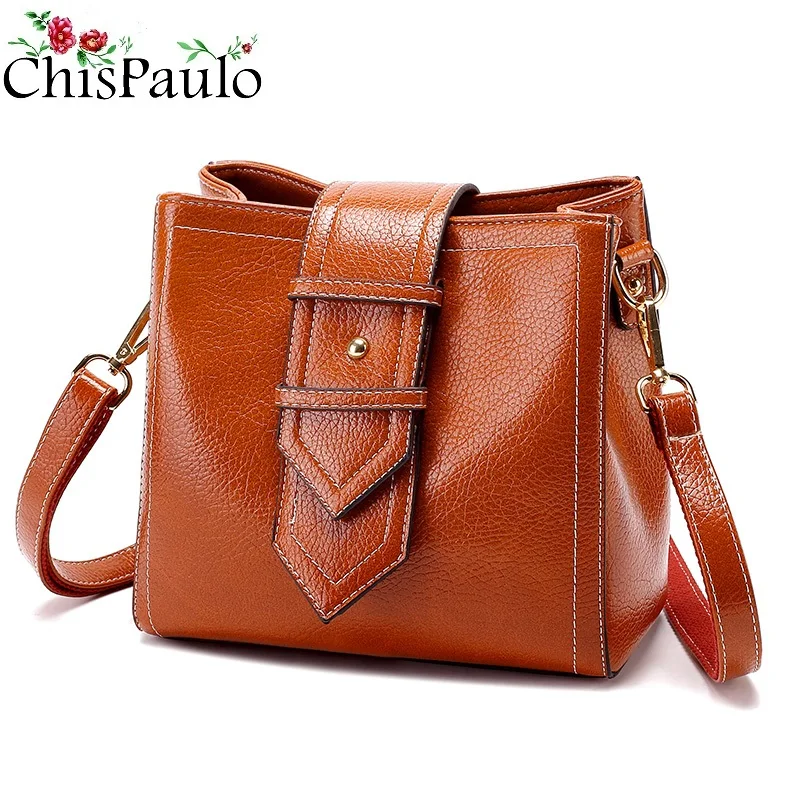 buy Luxury Brand Famous Women Bags Designer Genuine Leather Handbags High Quality Fashion Tassel Women #039;s Shoulder Bags satchel T18