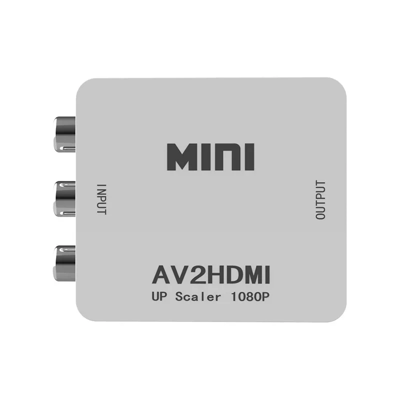 

AV TO HDMI CVBS to HDMI Adapter HD 720P 1080P AV to HDMI Mini av2hdmi Video Converter HDMI AV VGA