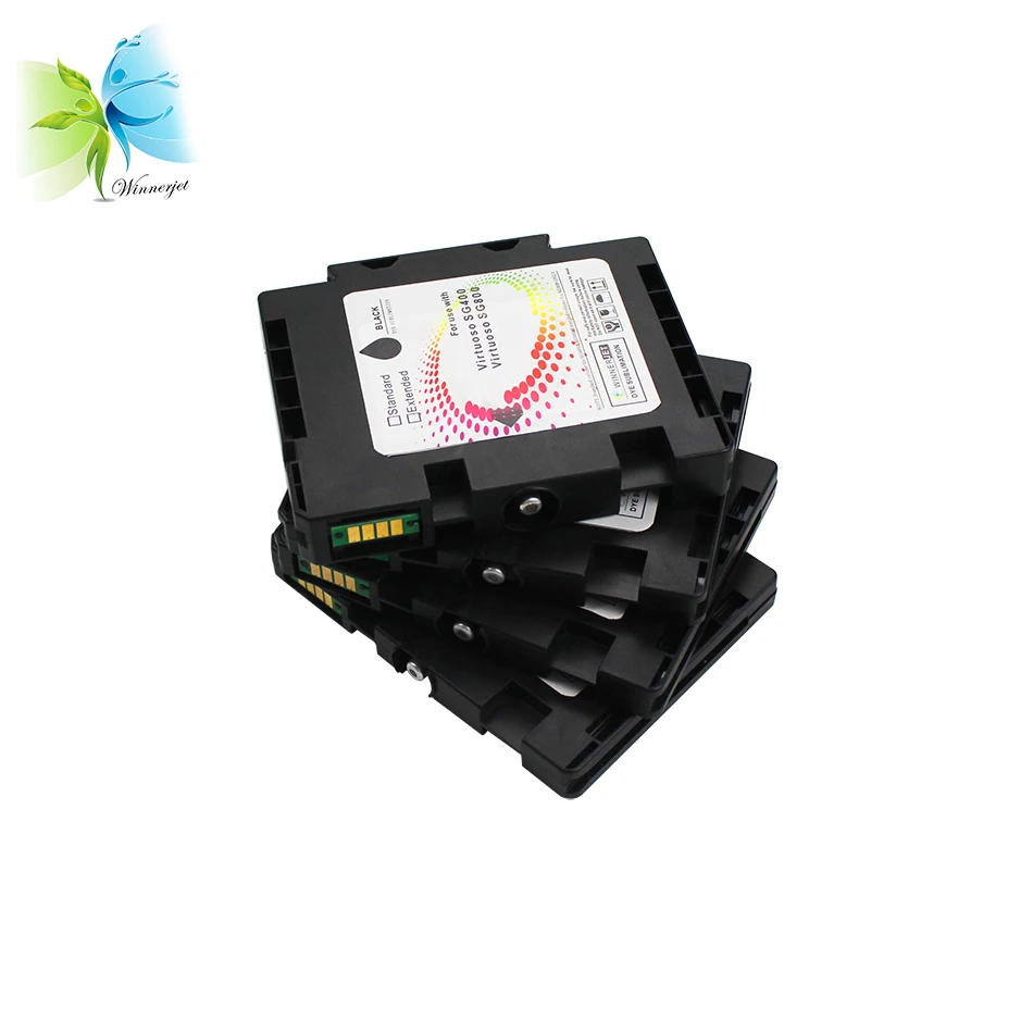

Winnerjet Show Ink Level Compatible Printer Cartridge for SAWGRASS VIRTUOSO SG400 Sublimation Ink Cartridge