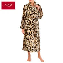 Теплый халат из супер-мягкого флиса-микровелюра с двусторонним ворсом R2411-49