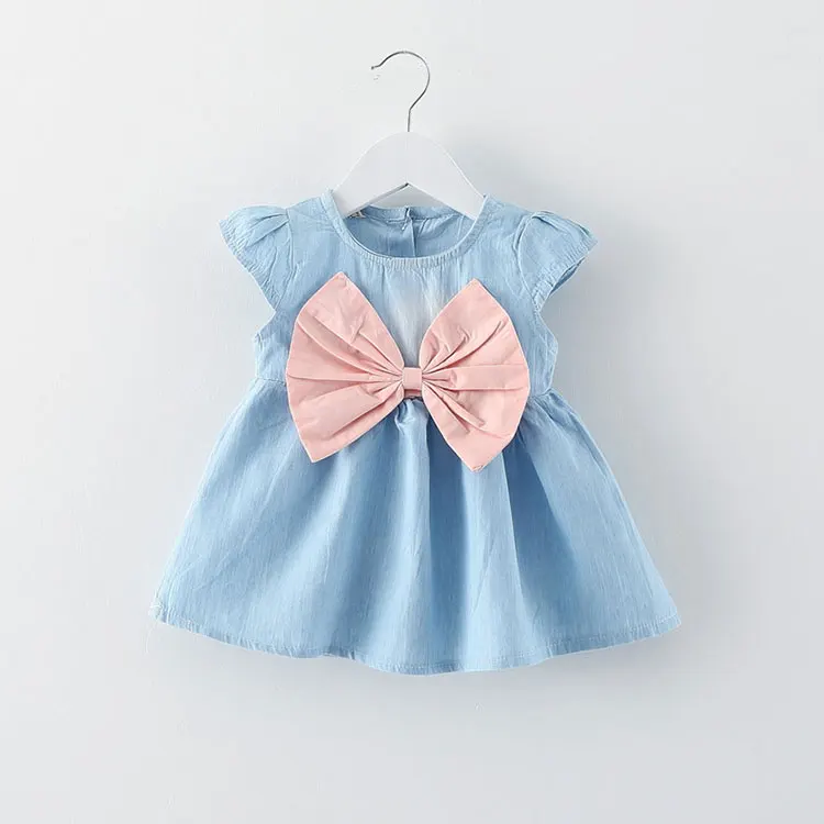 Летняя одежда для малышей платье-пачка для новорожденных девочек брендовые ковбойские праздничные платья принцессы для маленьких девочек, одежда, платье