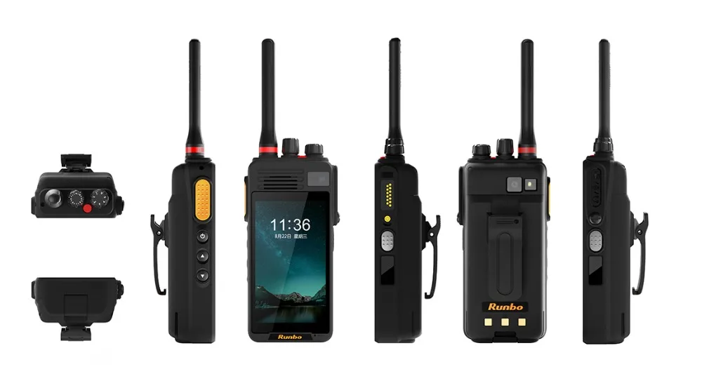 Runbo K2 4 дюймов ips экран IP67 Водонепроницаемый 4 Вт DMR UHF прочный смартфон четырехъядерный 4 г LTE DMR Радио рация телефон