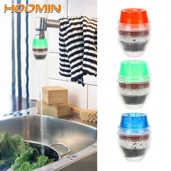 

Faucet Tap Filter Activated Carbon 5-layer Filter Tap water Clean Home Improvement Gadgets Water Purifier Kitchen Accessories