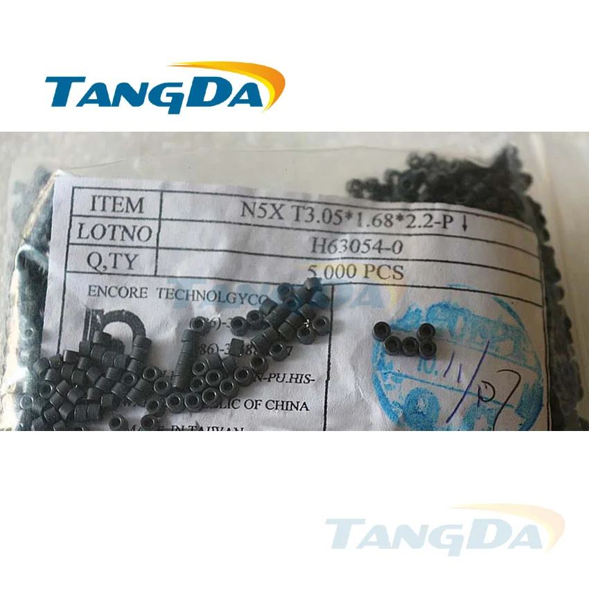 Tangda RH Core мягкий ферритовый OD * ID HT 3 05*1 68*2 2 мм полый шарик фильтр цилиндрический