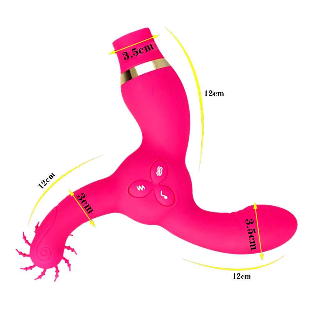 Tongue Vibrator Female Orgasm lick Rotation Dildo Vibrator Clitoris Stimulate Erotic Sex Toys For Woman G-spot Sex Adult Product (1)