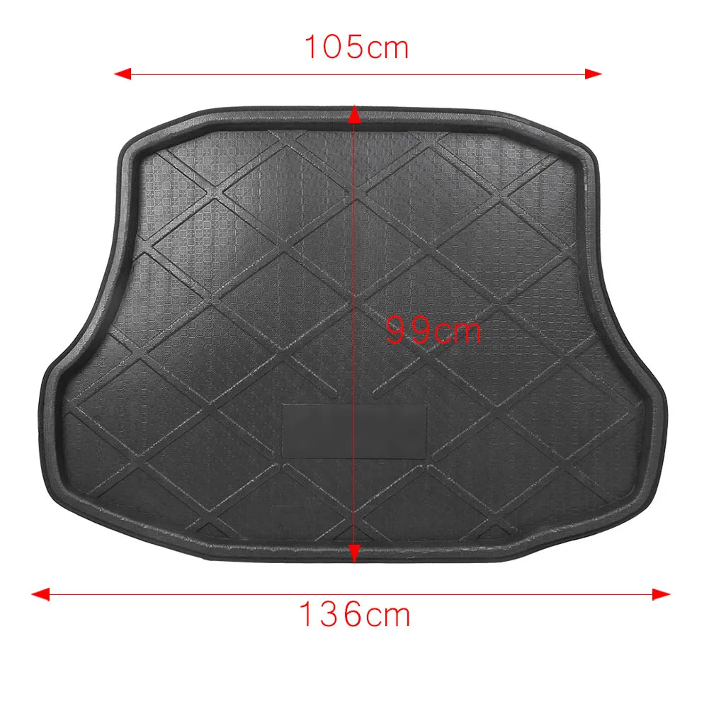 

For Honda Civic Sedan Rear Trunk Cargo Liner Boot Mat Floor Tray Carpet Mud Protector Cover 2006-2011 Automobile Accessories