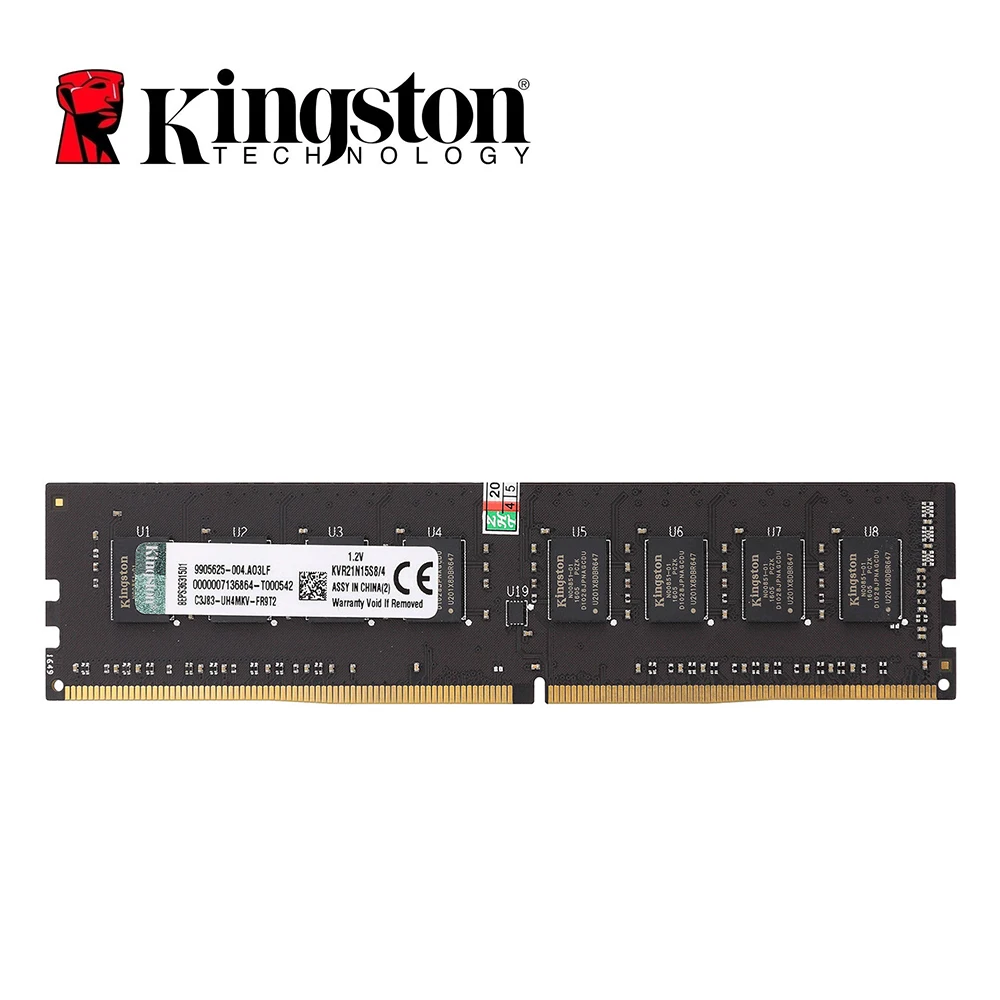 Оперативная память kingston DDR4 4G 2133MHz 2X4G CL15 1,2 V 288-Pin PC4-17000 память для рабочего стола