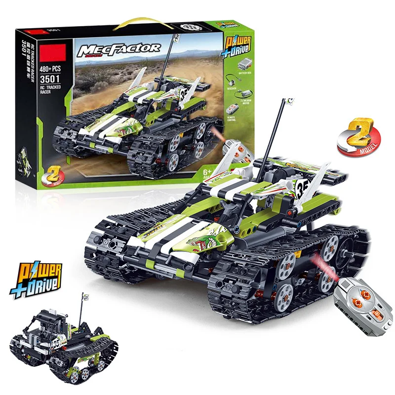 جديد صالح legoings تكنيك زارة التجارة RC تتبع حيلة متسابق السيارات الكهربائية قوة المحرك وظيفة مدينة بناء كتلة الطوب نموذج طفل هدية
