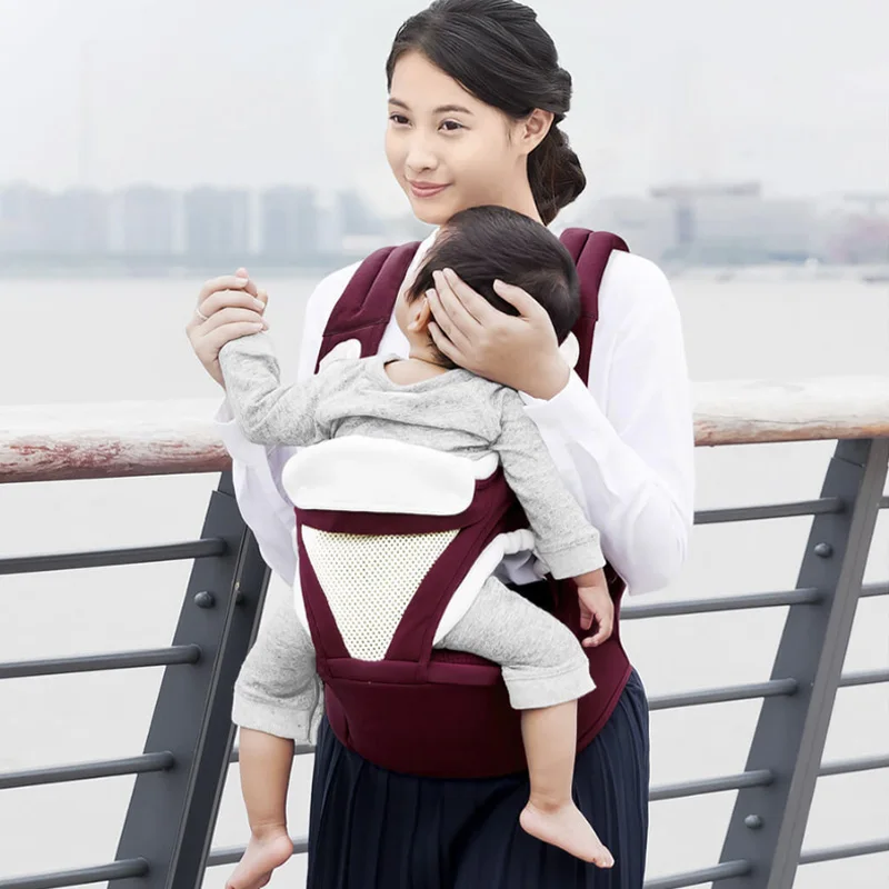 Xiaomi Mijia Yang кенгуру для переноски детей снижение нагрузки дышащий Удобный дышащий слинг рюкзак сумка обертывание для 3-20 месяцев ребенка