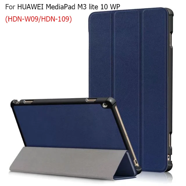 

Magnetic Stand Smart PU leather case For Huawei mediapad M3 lite 10 WP HDN-W09 Tablet cover for Huawei mediapad M3 lite 10 WP
