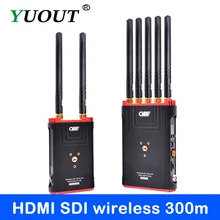 300 m/1000ft 5 GHz HDMI SDI Беспроводная система передачи 3g 1080 P HD видео вещательный ТВ передатчик и приемник