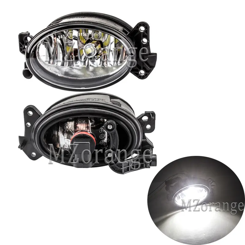 MZORANGE Front Fog Light For Mercedes Benz W204 C230 C300 C350 W211