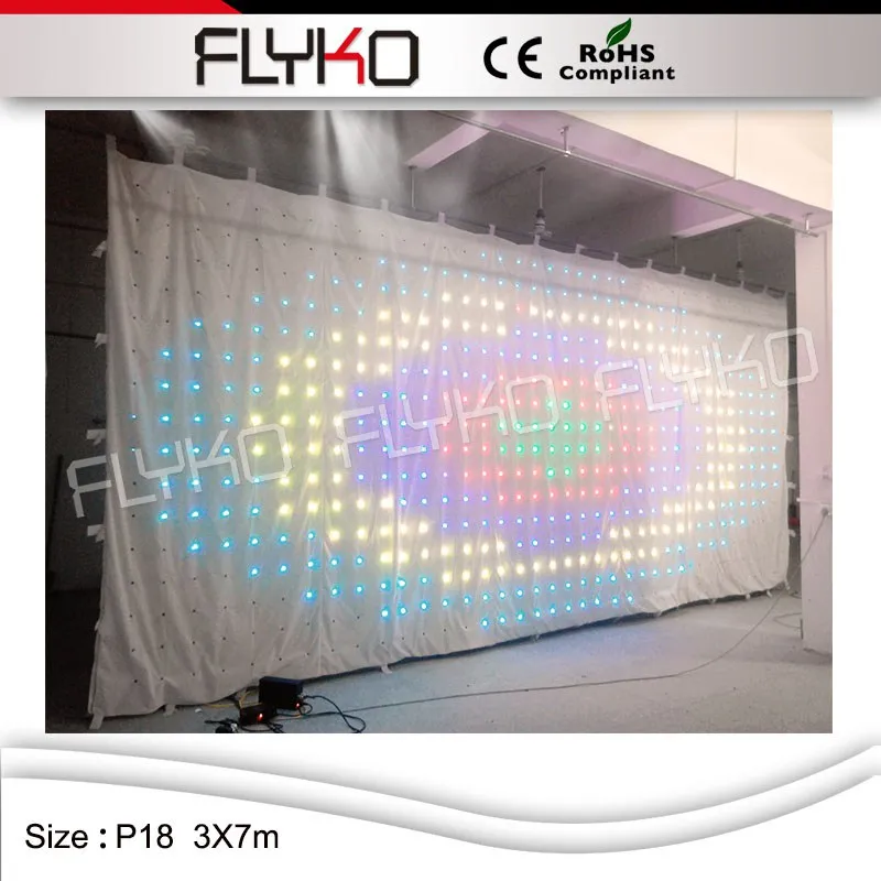 P18 Fireproof Velvet White Curtain Blackout Cloth Rgb 3 In 1 Leds Video Screens Events Backdrop Led Screen Aliexpress Curtain Blackout Cloth Rgb 3 In 1 Leds