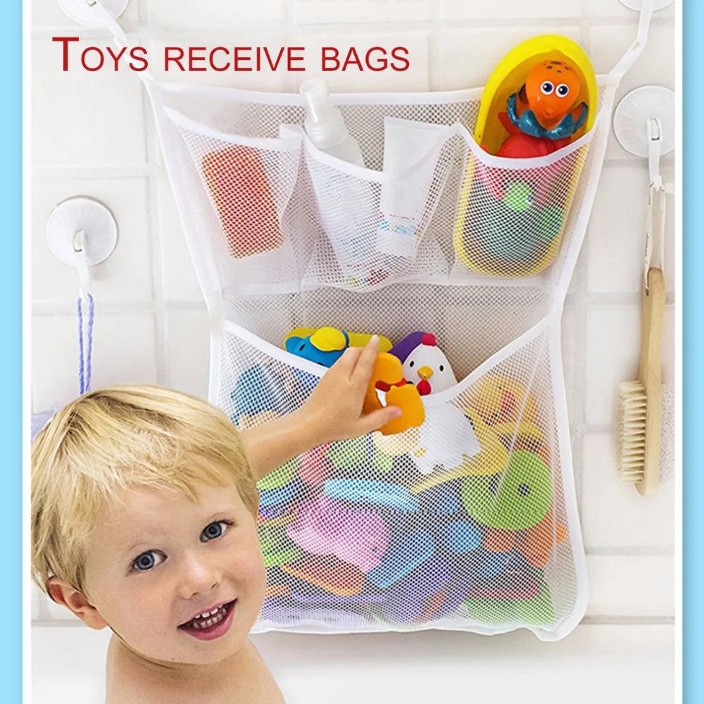 Aliexpress.com : Buy Bathroom Hanging Storage Bag Mesh Net ...