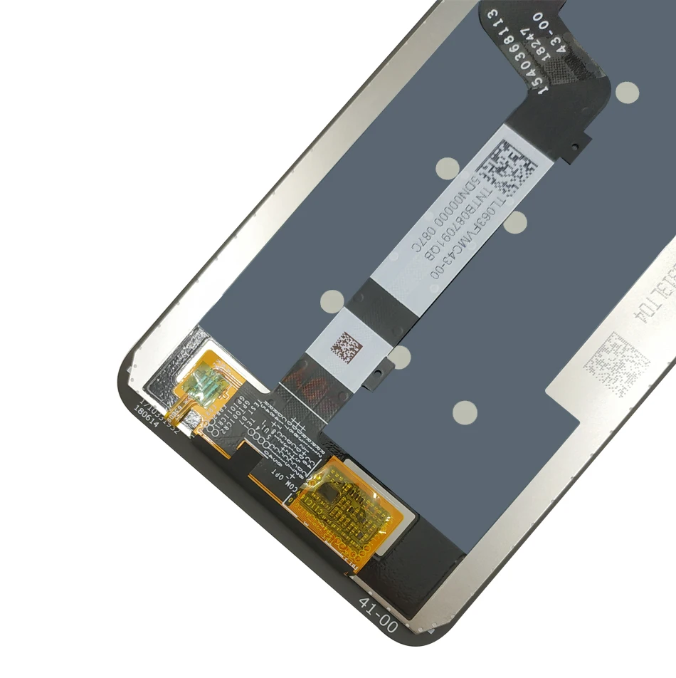 xiaomi Redmi Note 6 pro lcd сенсорный экран дигитайзер Note 6 pro ЖК-дисплей с рамкой Защитная пленка для ЖК-экрана мягкий чехол