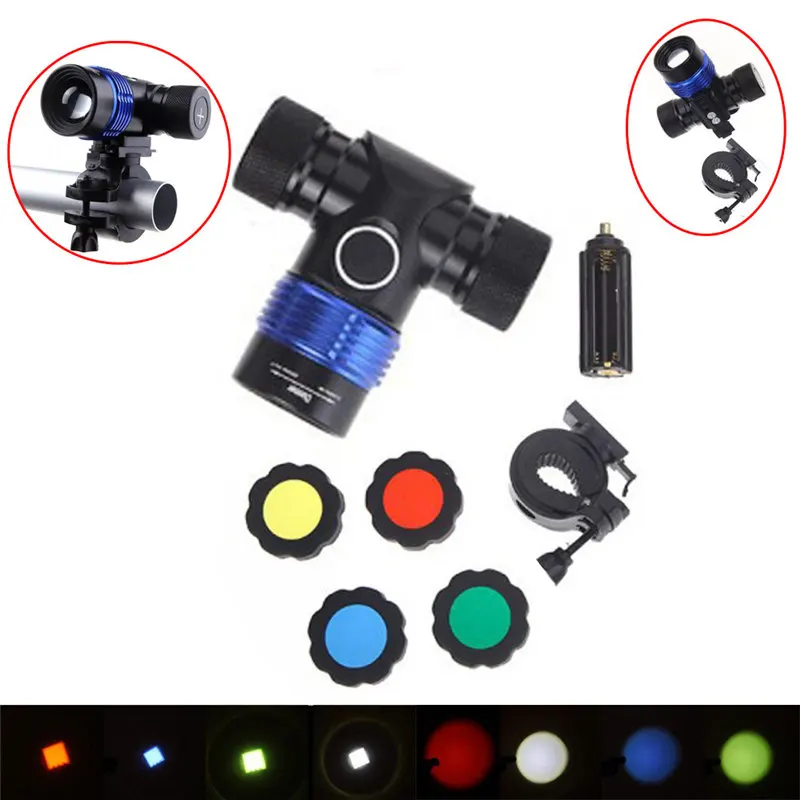 

XML T6 LED 3Modes 18650 Charger Battery Bicycle Bike Head Light Torch Flashlight