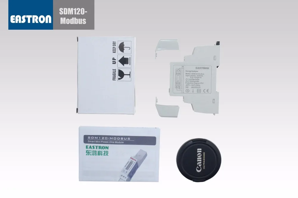 SDM120-Modbus,1 phase 2 wire, 0.25~5(45)A , 230V, RS485 Modbus, kwh,kvarh,U,I,P,Q,PF,Hz,dmd Measurement, DIN rail energy meter uv meter